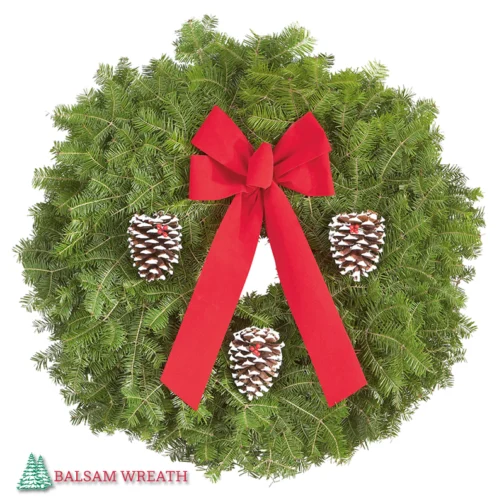 Decorated Balsam Fir Wreath
